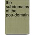The subdomains of the pou-domain