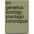 On genetics ecology plantago coronopus