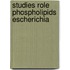 Studies role phospholipids escherichia