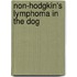 Non-Hodgkin's lymphoma in the dog