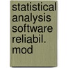 Statistical analysis software reliabil. mod door Pal