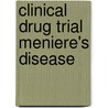 Clinical drug trial meniere's disease door Schmidt