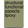 Structural functional aspects lipoxy by Maccarrone