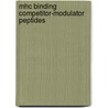MHC binding competitor-modulator peptides door M.H.M. Wauben