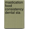 Mastication food consistency dental sta door Slagter