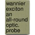 Wannier exciton an all-round optic. probe