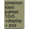 Simenon klein pakket 12x5 +display + pos by Georges Simenon