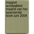 Maigret actiepakket Maand van het Spannende Boek Juni 2004