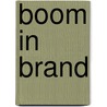 Boom in brand by Sillitoe
