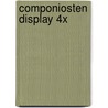 Componiosten display 4x door Onbekend