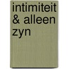 Intimiteit & alleen zyn door Stephanie Dowrick