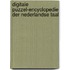Digitale puzzel-encyclopedie der Nederlandse taal