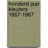 Honderd jaar kleuters 1867-1967 door Nykamp