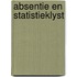 Absentie en statistieklyst