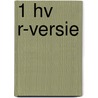 1 hv R-versie door Onbekend