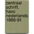 Centraal schrift. havo nederlands 1988-91