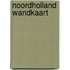 Noordholland wandkaart