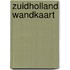 Zuidholland wandkaart