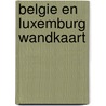 Belgie en luxemburg wandkaart door Piet Bakker