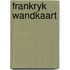 Frankryk wandkaart