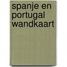 Spanje en portugal wandkaart by Piet Bakker