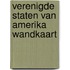 Verenigde staten van amerika wandkaart