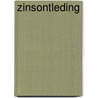 Zinsontleding by J. van der Velde