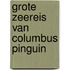 Grote zeereis van columbus pinguin