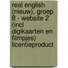 Real English (nieuw), groep 8 - website 2 (incl digikaarten en filmpjes) licentieproduct door Bekadidact