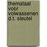 Themataal voor volwassenen d.t. sleutel door Hemmes