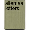 Allemaal letters by J.L.M. Vos