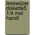 Leeswijzer diskette5 1/4 met handl