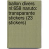 Ballon divers nl:658 naruto: transparante stickers (23 stickers) by Unknown