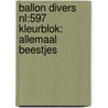 Ballon divers nl:597 kleurblok: allemaal beestjes door Onbekend