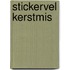 Stickervel kerstmis