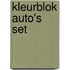 Kleurblok auto's set 