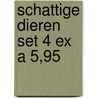 Schattige dieren set 4 ex a 5,95 by Unknown