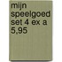 Mijn speelgoed set 4 ex a 5,95