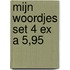 Mijn woordjes set 4 ex a 5,95