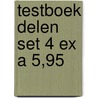 Testboek delen set 4 ex a 5,95 by Unknown