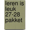 Leren is leuk 27-28 pakket  door Onbekend