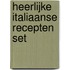 Heerlijke Italiaanse recepten set