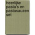 Heerlijke pasta's en pastasauzen set