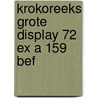 Krokoreeks grote display 72 ex a 159 BEF by Unknown