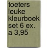 Toeters leuke kleurboek set 6 ex. a 3,95 door Onbekend