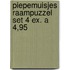 Piepemuisjes raampuzzel set 4 ex. a 4,95