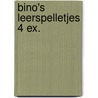 Bino's leerspelletjes 4 ex. by Unknown
