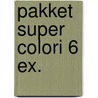 Pakket super colori 6 ex. door Onbekend