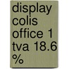 Display colis office 1 tva 18.6 % door Onbekend