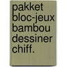 Pakket bloc-jeux bambou dessiner chiff. by Unknown